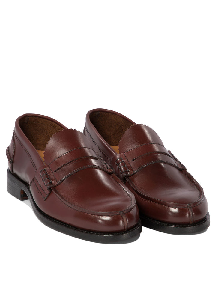 Saxone Of Scotland Arran Loafers & Slippers - Bordeaux | d4a7c5d8e5e4bb8bb45aff238d1f081212cee8c0