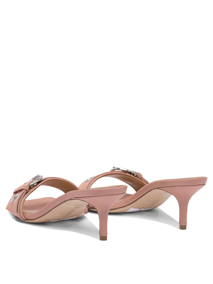 Aeyde Ilvy Eyelet Grosgrain 55 Mm Sandals - Pink | 0632e9dc4088de1f89c31b75ee4088da383b44d3