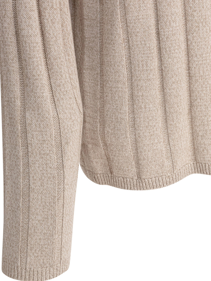 Alex Mill James Rollneck Knitwear - Beige | 5abdbbb173285e1c80fe68e3d14f33513a697e89