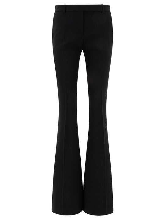Bootcut Trousers Black