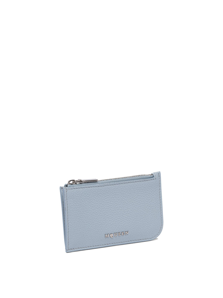 Alexander Mcqueen  Wallets & Card holders - Light blue | 41e5870593556fe40517497d304dd1b10ff5c110
