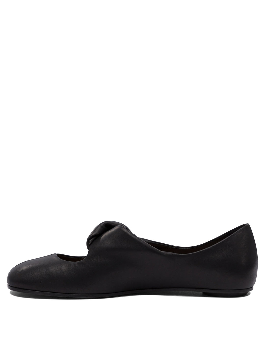 Alexander Mcqueen Twisted Detail Ballet Flats Ballerinas - Black | 9897df08f171a2edaa5551a5b91027b3d33613f1