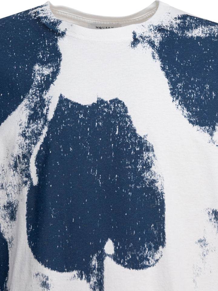 Alexander Mcqueen  T-shirts - Blue | fb48dc593f8e8bee889858dfaf330e491cb63013