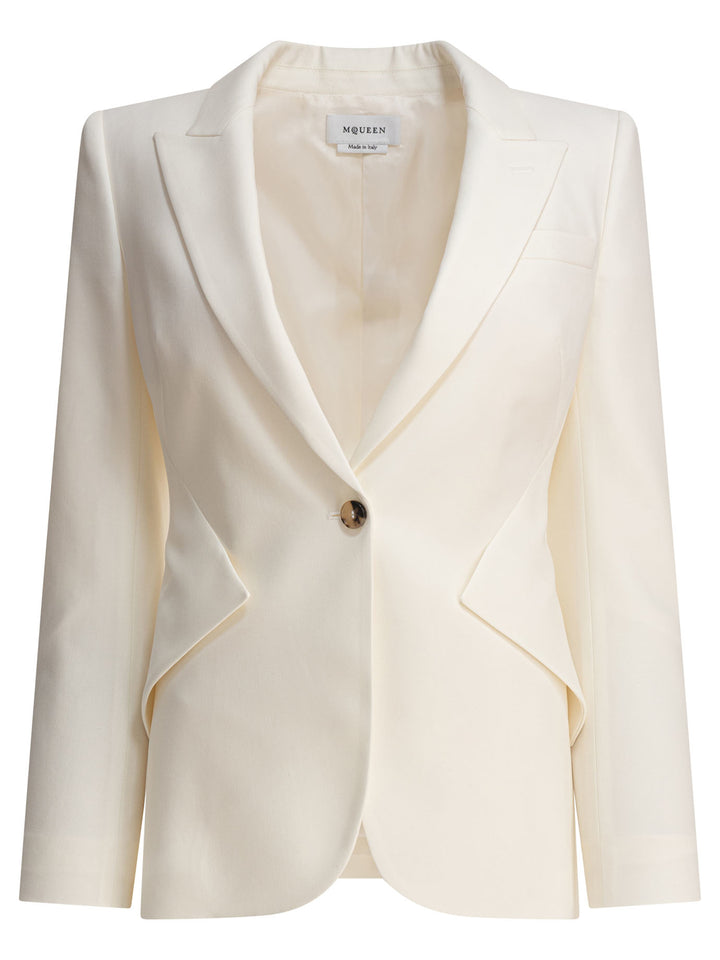 Alexander Mcqueen Jackets & Coats Jackets and Coats - White | 12ccebe6db4123bed3d6da43e4bf8090cf00478d