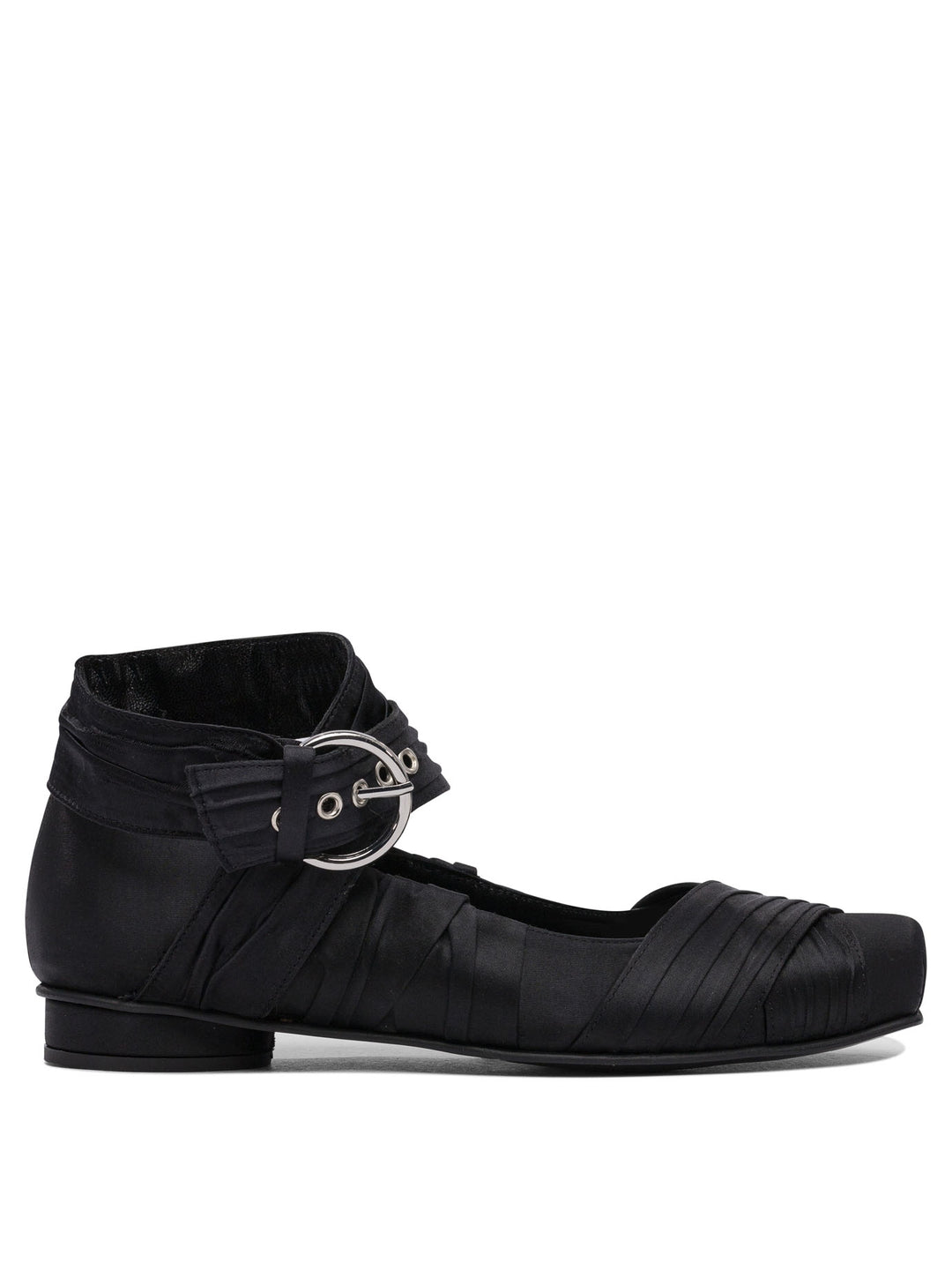 Alohas Volant Ballerinas - Black | 8bed963e381cc160a38e9eea36b5830ae57bca07