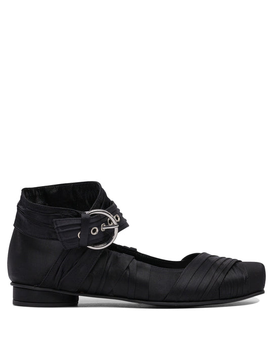 Volant Ballerinas Black