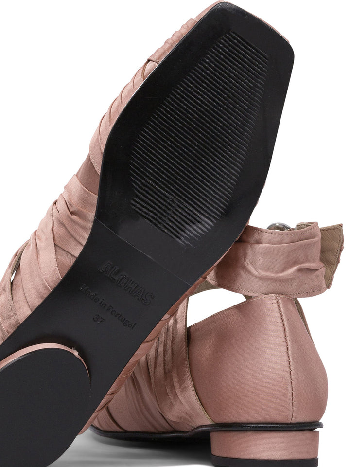 Alohas Volant Ballerinas - Pink | d95c72d4565b68a718b88bfbde53571a8f6f58b0