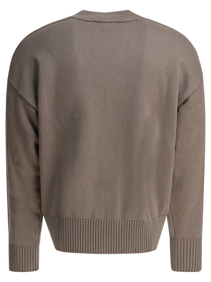 Ami Paris  Knitwear - Grey | f725d26566cf6e69833dc4599f20e33f0ce4a8ba