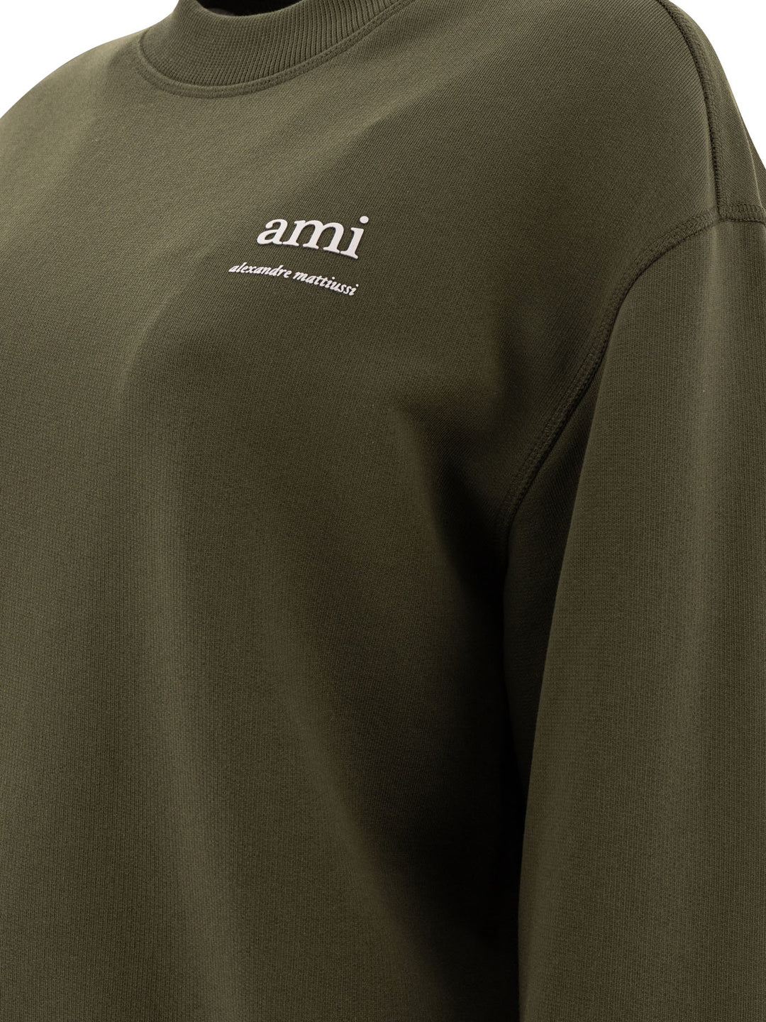Ami Paris  Sweatshirts - Green | f691b0e7f3289b16dcafcdafe2aa1bc43b712a2c