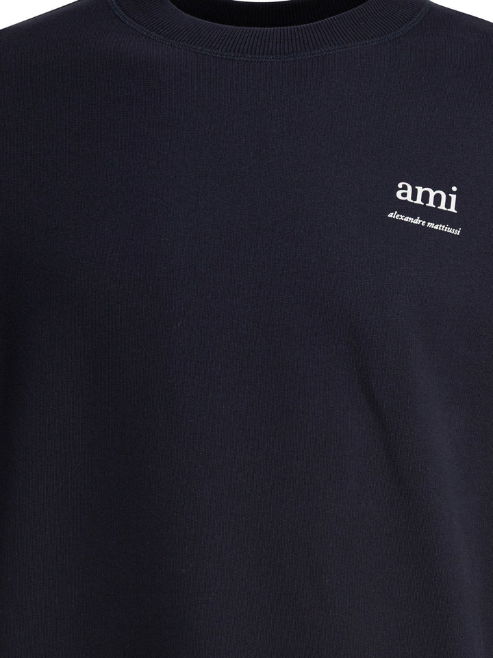 Ami Paris  Sweatshirts - Blue | 2c93cda7e12ac6df03d10879ba7ffb45b85a9c0f