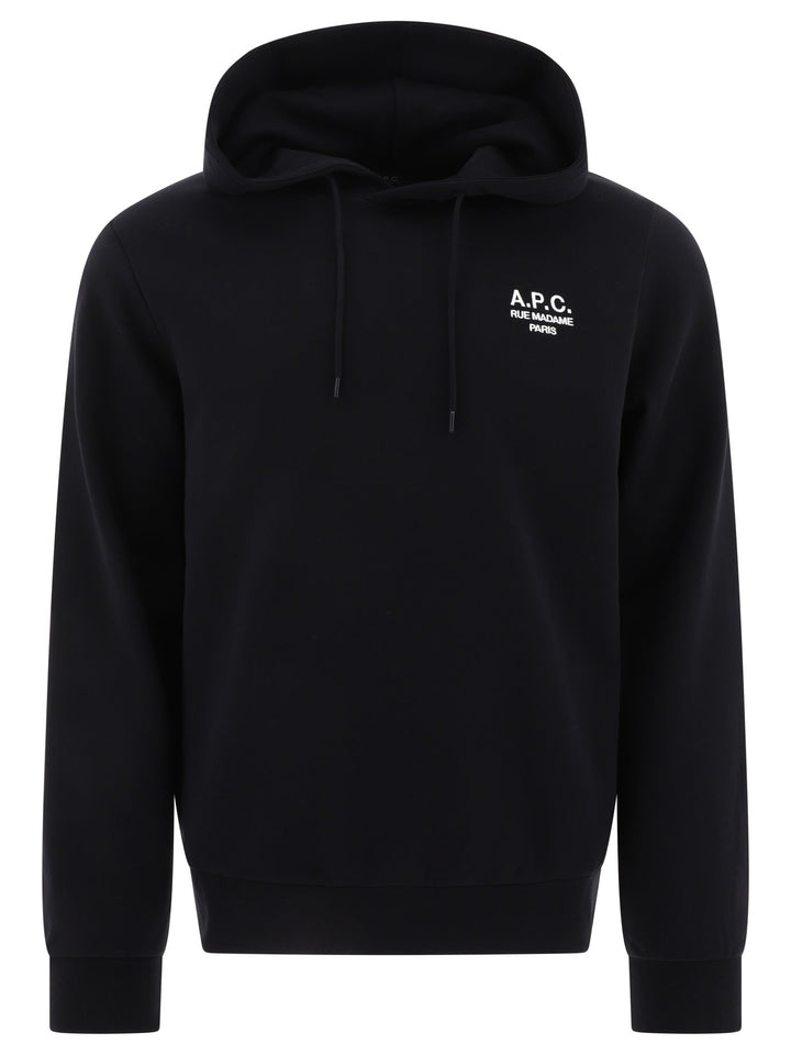 A.P.C. Standard Rue Madame Sweatshirts - Black | 87349fc783f0143c772c9c7bd15cd3b484232ca8