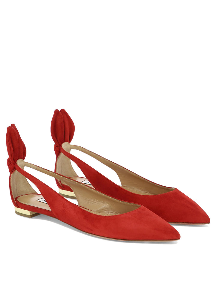 Aquazzura  Ballerinas - Red | beaaa15ea2da02184581f96e3158d7705280ce34