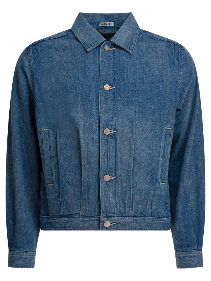 Auralee Finx Jackets and Coats - Light blue | eee43af2bab9da479b05ef282a572c4a125ae16c