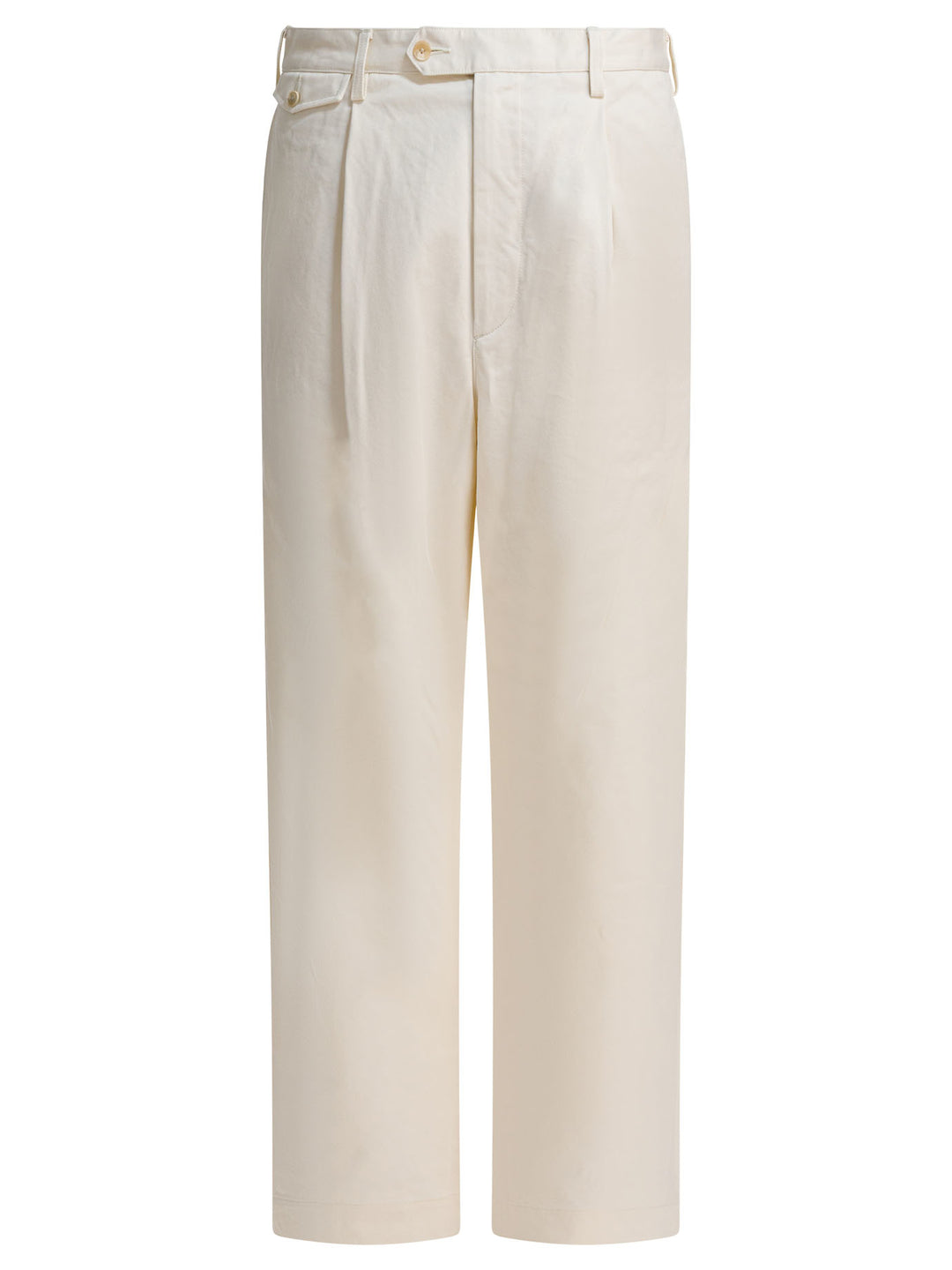 Auralee Finx Trousers - White | de2e80132904e8091a438daf02dcb565cdb60641