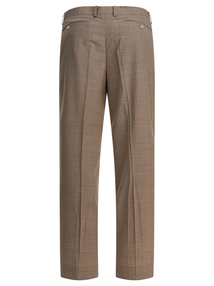 Auralee Wool Pants Trousers - Beige | 80fc2793aebdfa2aeb31648672df280c1f3076ab