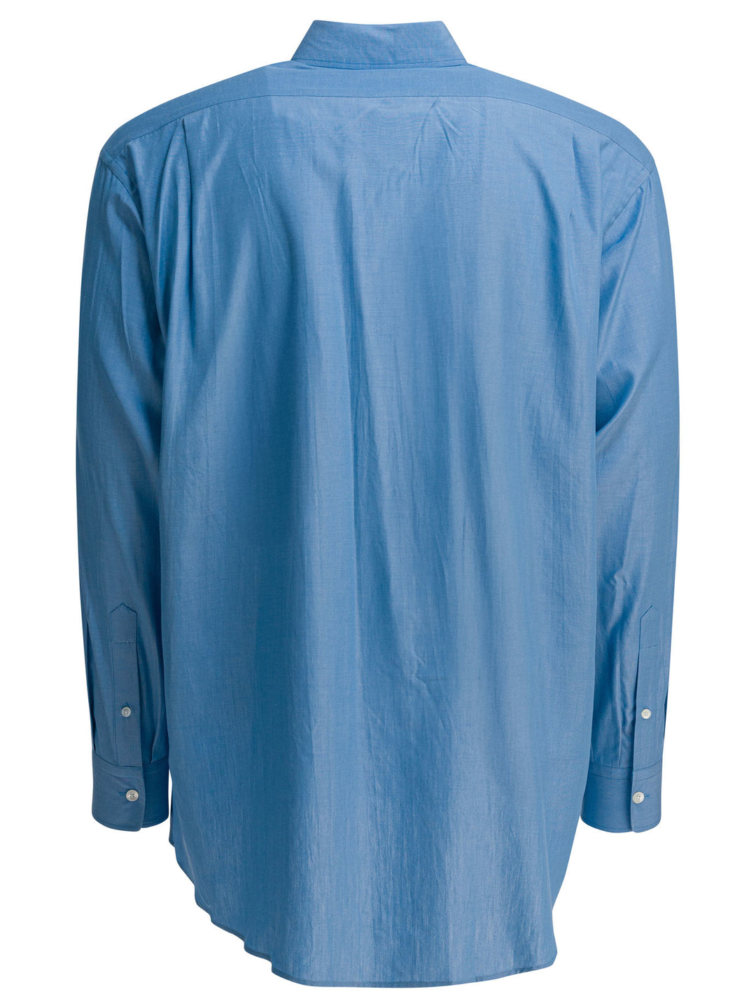 Auralee Silk Shirt Shirts - Light blue | 59034449fd61f6df4c704aba91c7605b4992cac6