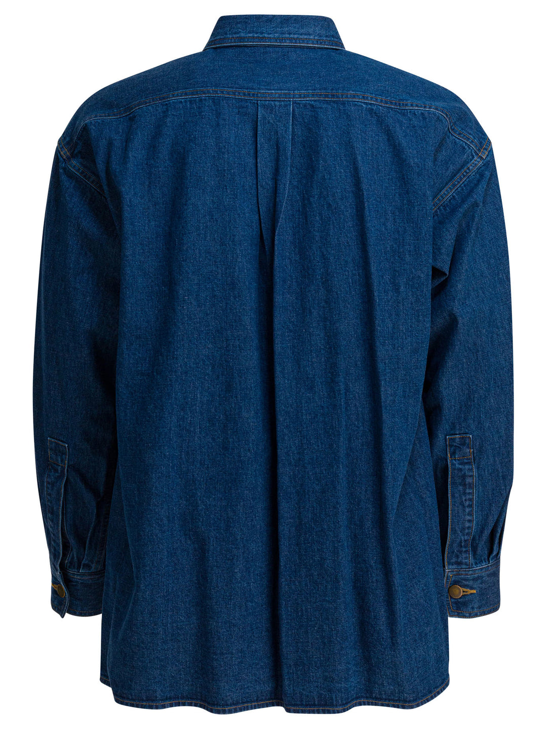 Auralee Selvedge Oz Shirts - Blue | df6242ccea0a8e6ecc95a2989b0119376b7fdd87