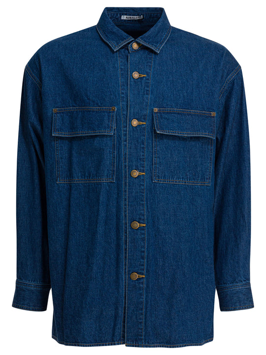 Selvedge Oz Shirts Blue