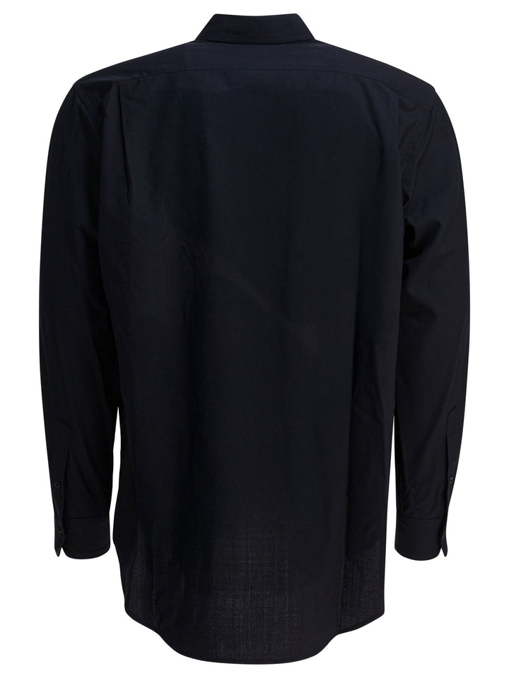 Auralee Tropical Wool Shirt Shirts - Blue | 0d4761c9e2fdb7af81e8470235bf258f8c9de40b