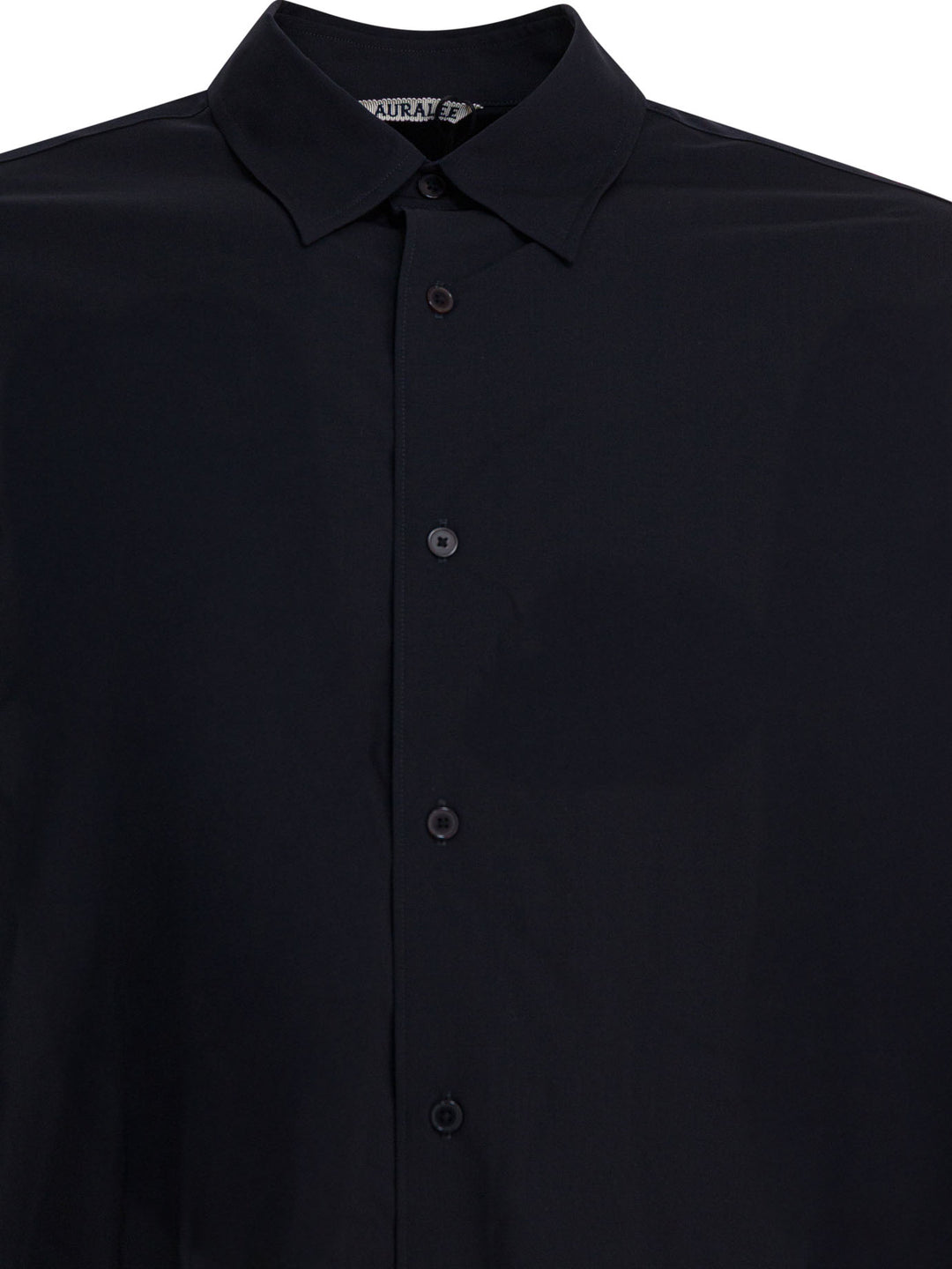Auralee Tropical Wool Shirt Shirts - Blue | 9b97464bb06bbff4db7f02ad92ac698e27bb5113
