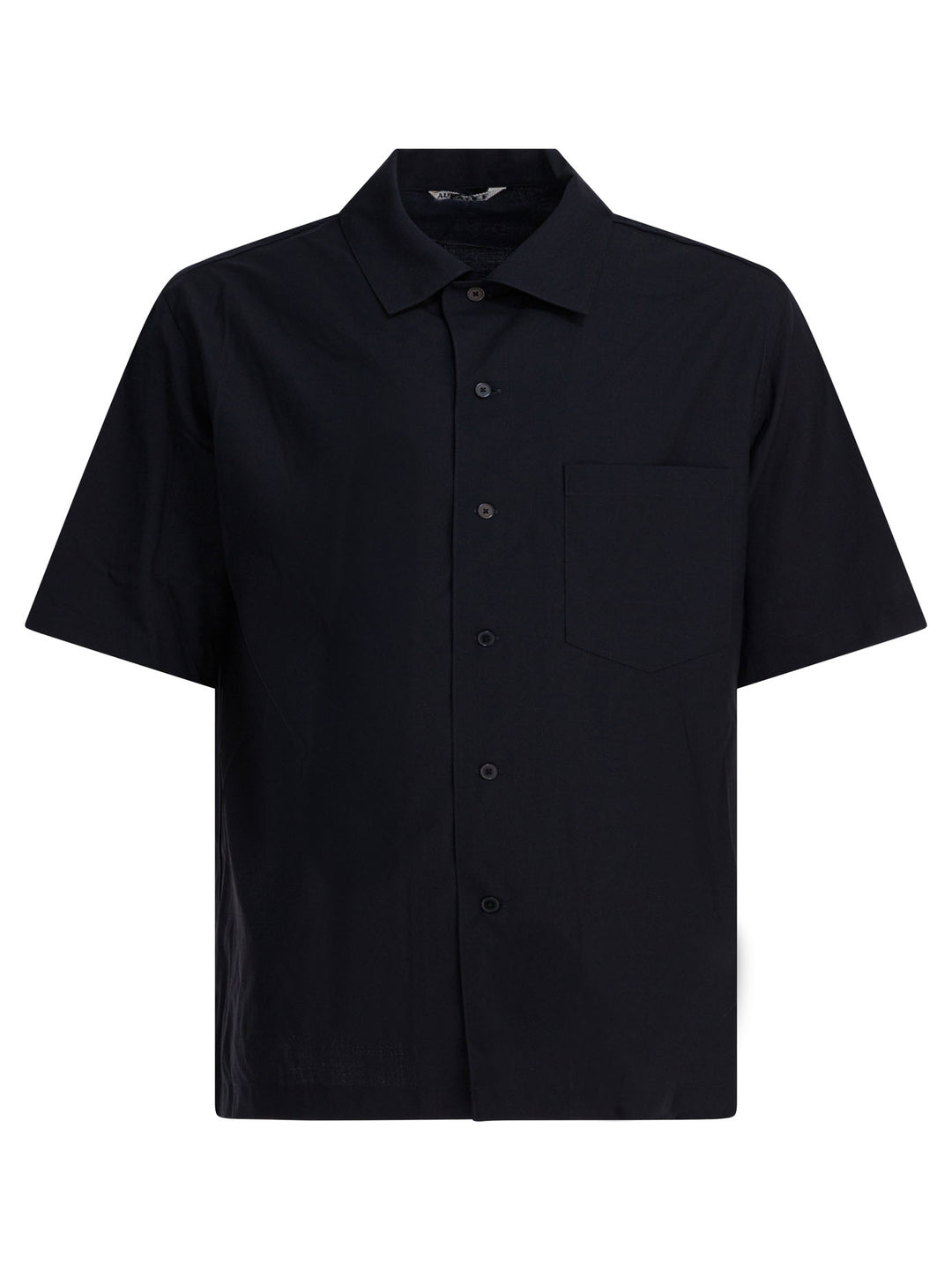 Auralee Tropical Wool Shirt Shirts - Blue | c7a2e6de46283b5f8a8e0f490070bbc0976aac08