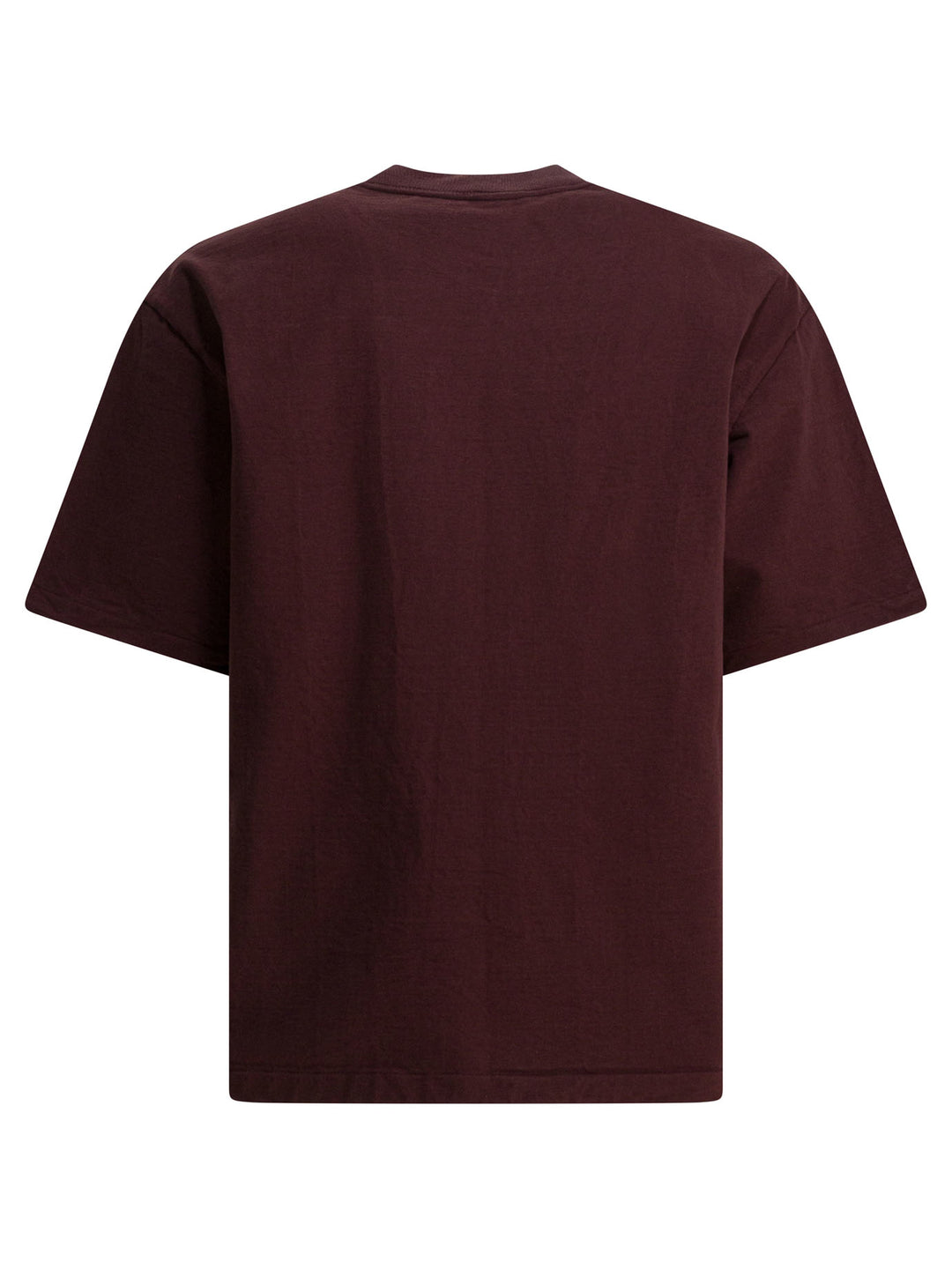 Auralee Cotton T-Shirt T-shirts - Brown | 75180417efe5e523f9d22d78c3345e68bdeeba12