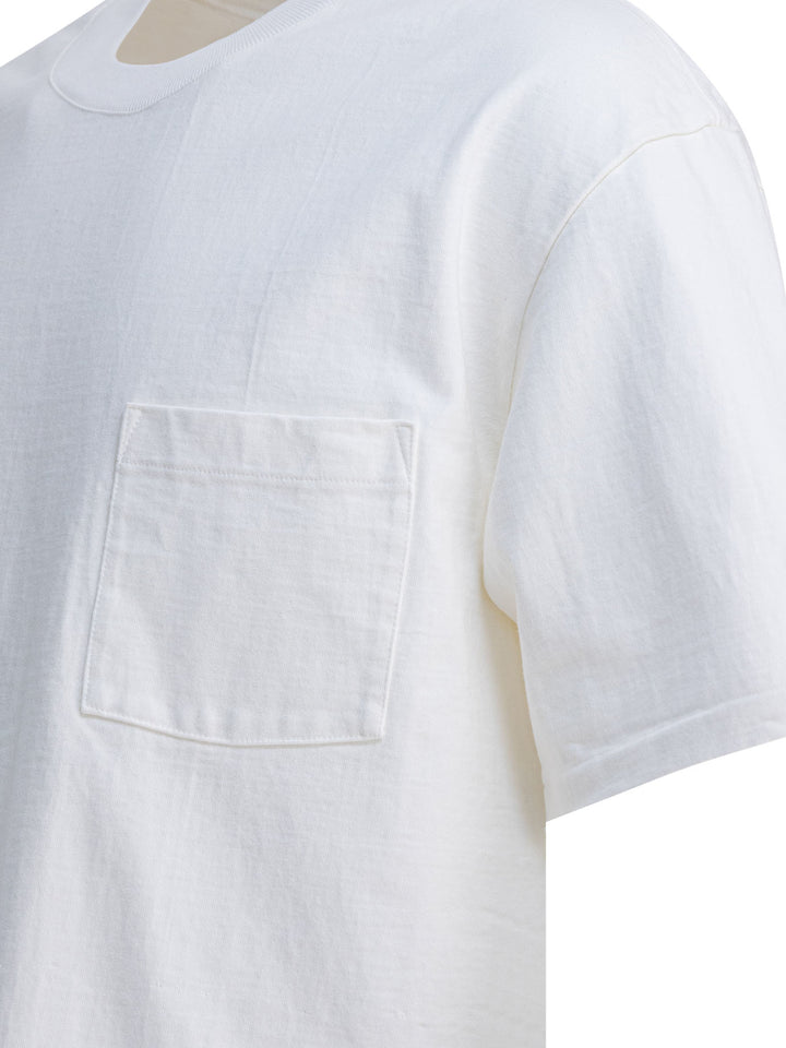 Auralee Cotton T-Shirt T-shirts - White | fba45badcd5b8e7705f6703af5c80e885316d353