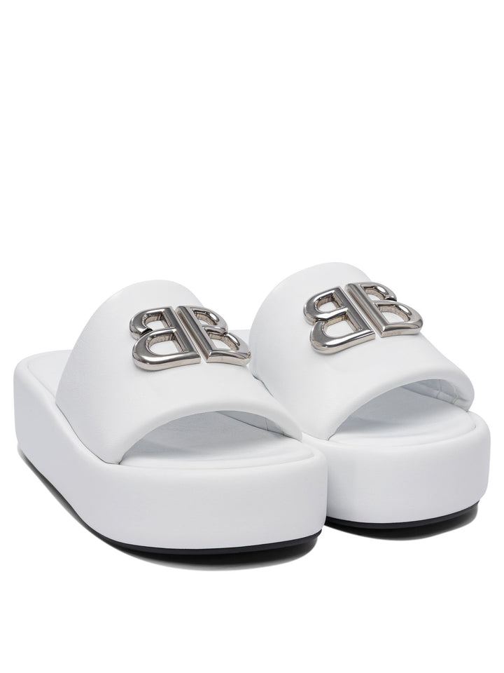 Balenciaga Rise Sandals - White | 35e672eb926ab3db404fbe4e4a89fb0439b4b228