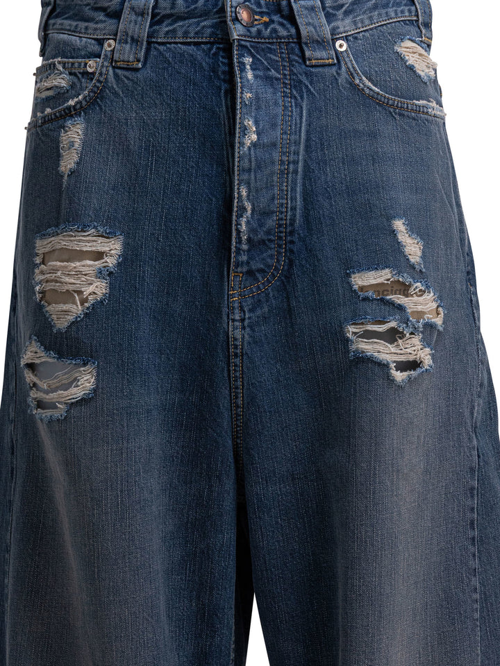 Balenciaga Baggy Jeans - Blue | 2ef49f988086dc4699b6236a5c2e08cc62d8aec0