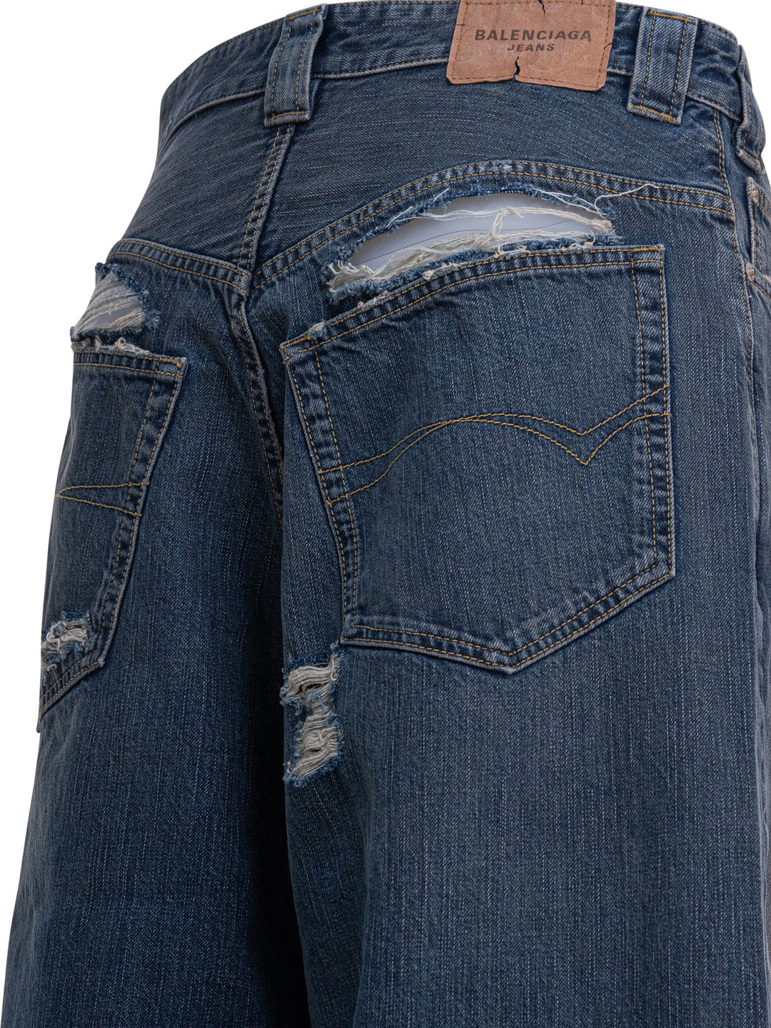 Balenciaga Baggy Jeans - Blue | 5278527296e9393e2b2089451faa55924e619621