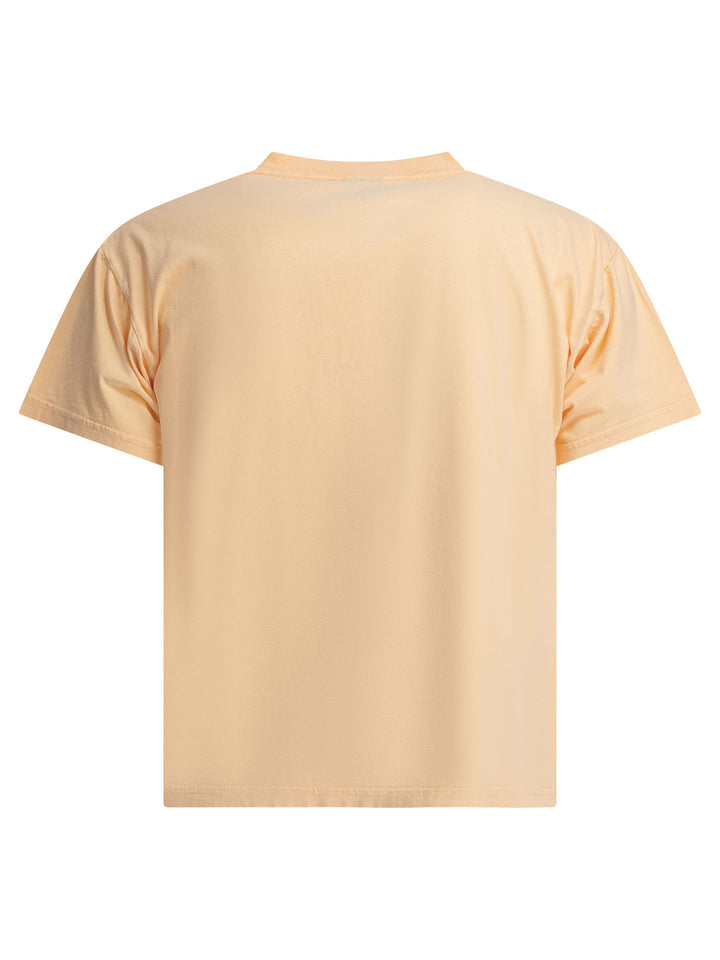 Balenciaga Boxy Laurel Classic T-shirts - Yellow | 8382837564e334cbe654ad0a395905cf92c97fbd