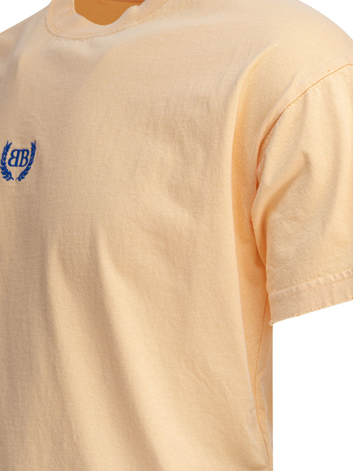 Balenciaga Boxy Laurel Classic T-shirts - Yellow | b393d70b6dbf4528599b6356e9a8a961ace65ef0