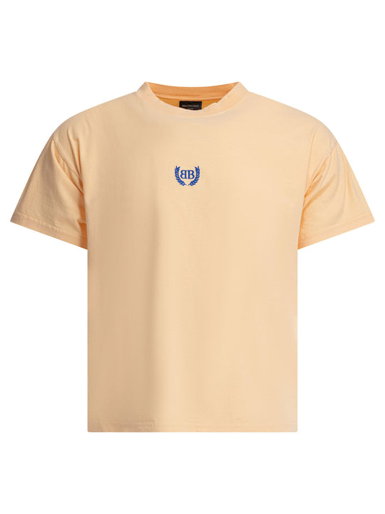 Boxy Laurel Classic T-Shirts Yellow