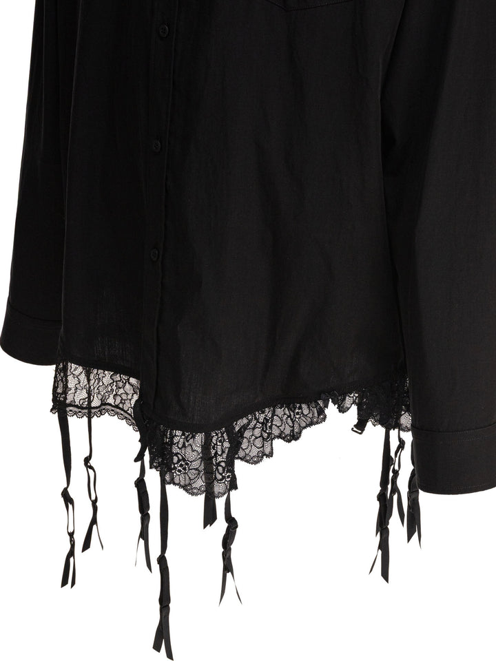 Balenciaga Lingerie Shirts - Black | 12602cd6fc299e4d98ee9edf838de23295f4b8aa