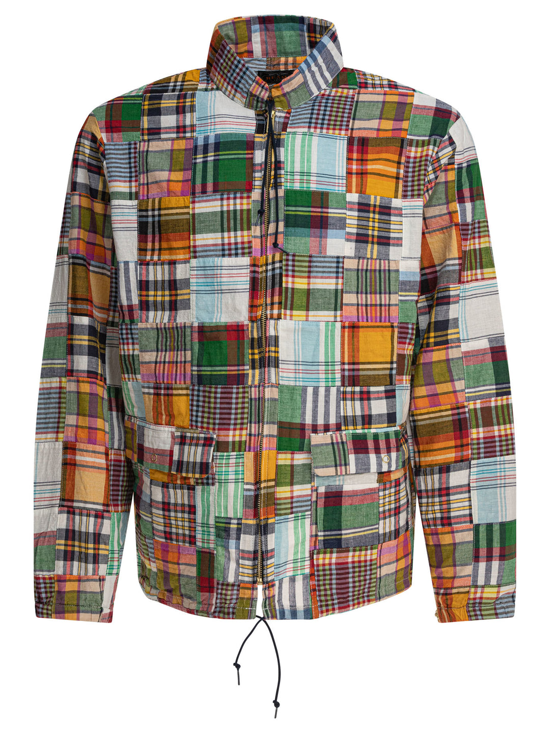 Beams Plus Swing Patchwork Madras Jackets and Coats - Green | e82f0d2bd026c130a7d2cbc8464e00d3de5563b8