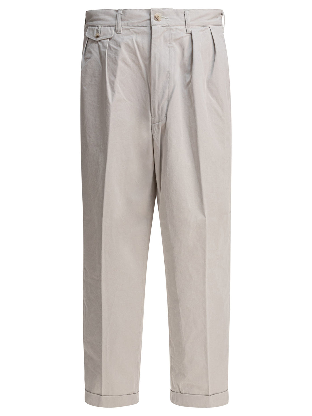 Beams Plus Baggy Trousers - Grey | 11205fe2c12a0e50d14473dd0e6cc7742680cfa1