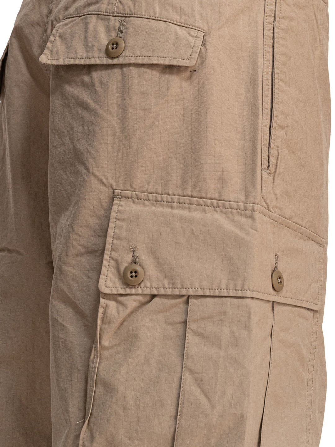 Beams Plus Mil Trousers - Beige | ef63f9074399cd50d64a05e8e7a173cd4edfdf60