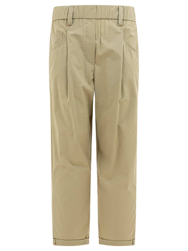 Brunello Cucinelli  Trousers - Beige | f158c44e3d3f01af47627e0b85ee79047c668799