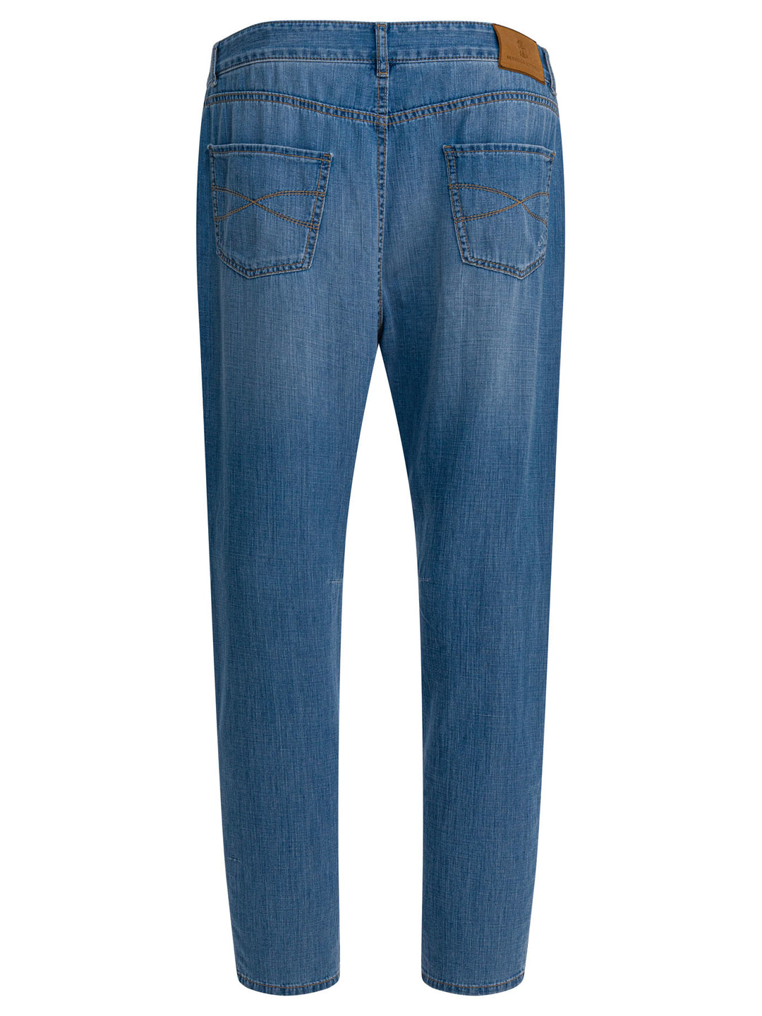 Brunello Cucinelli Five-Pocket Leisure Fit Jeans - Light blue | b1faf51bf1e8b839ea7b1d3c9dc46f4e45848c82