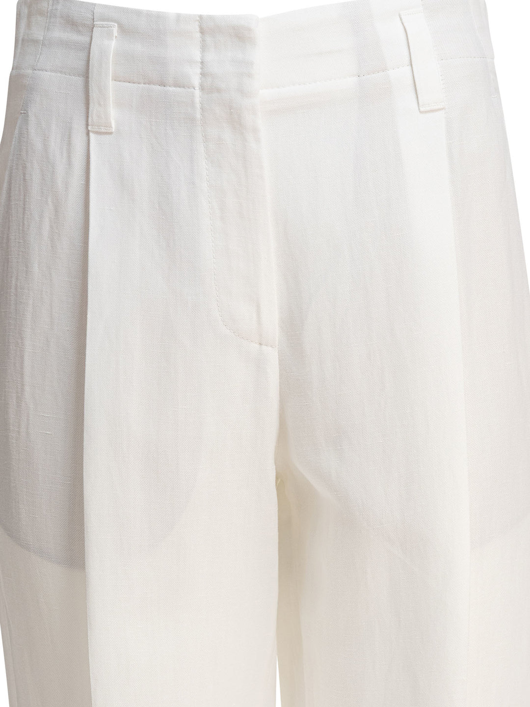 Brunello Cucinelli  Trousers - White | 41cfb3dafdfb84227d167dbbe3968e895e7d2350