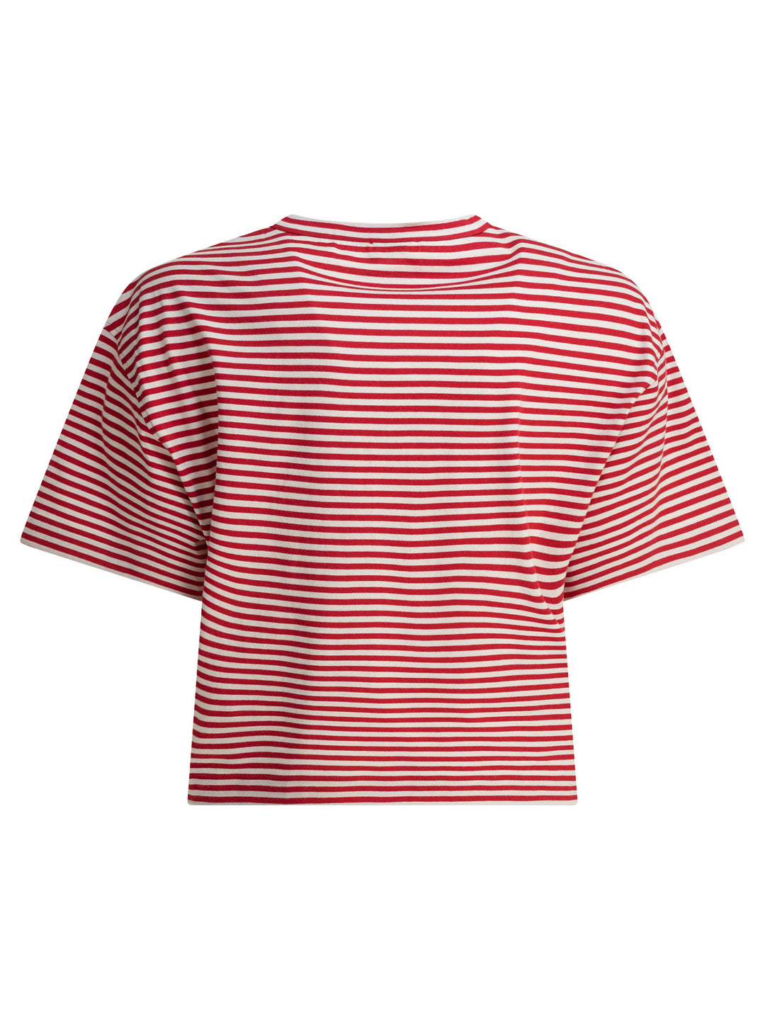 Brunello Cucinelli T-Shirt With Shiny Pocket Detail T-shirts - Red | f17bb4f038c3efd4348b067911db16e589c0c817