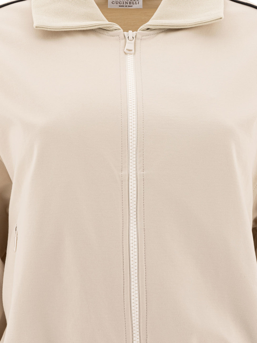 Brunello Cucinelli Couture Interlock Sweatshirt Sweatshirts - White | 10d85369e706584f9535a2917e7c922850c76463