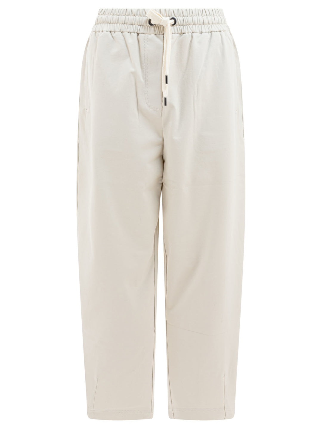 Brunello Cucinelli Track Trousers - White | 5fd59d5607db0e0a4b17afcb4b2076b16d2f724e