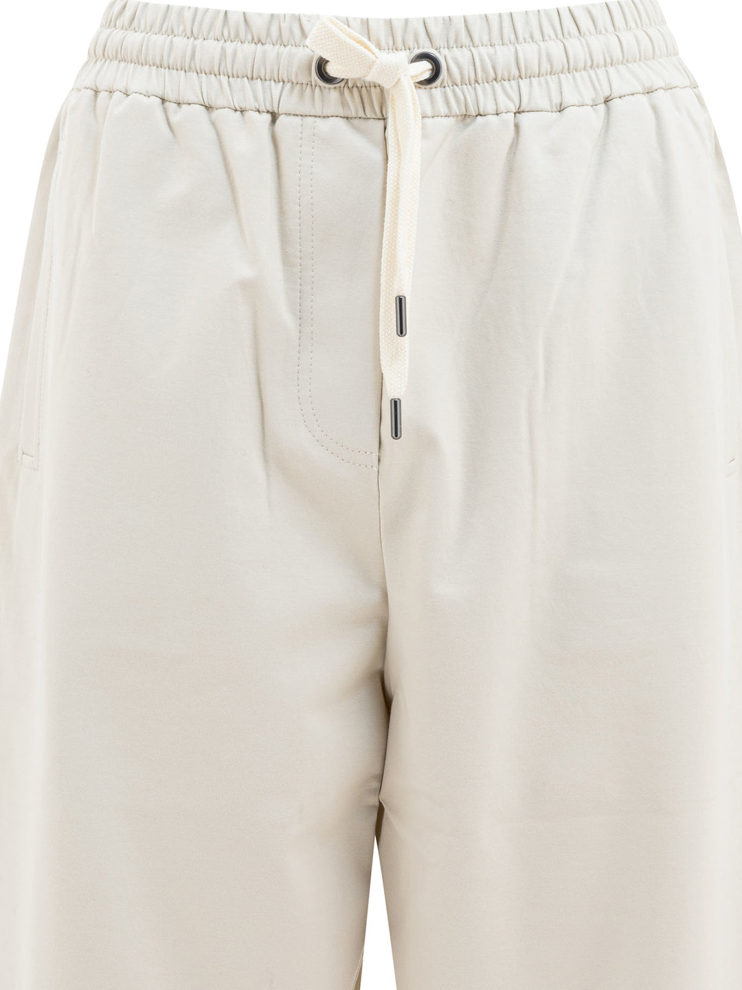Brunello Cucinelli Track Trousers - White | 6600ff70100ab6c048f1a3b3906674c255a9d159