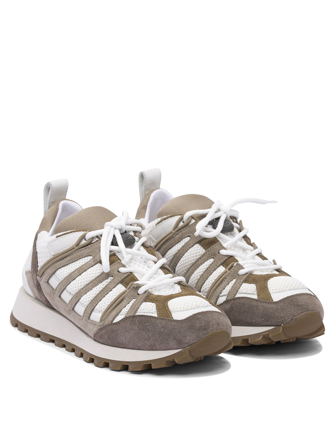 Brunello Cucinelli Runners Sneakers & Slip-On - Brown | 3100e4bfb9dd73edc0f160fb1b8793eb32e41645