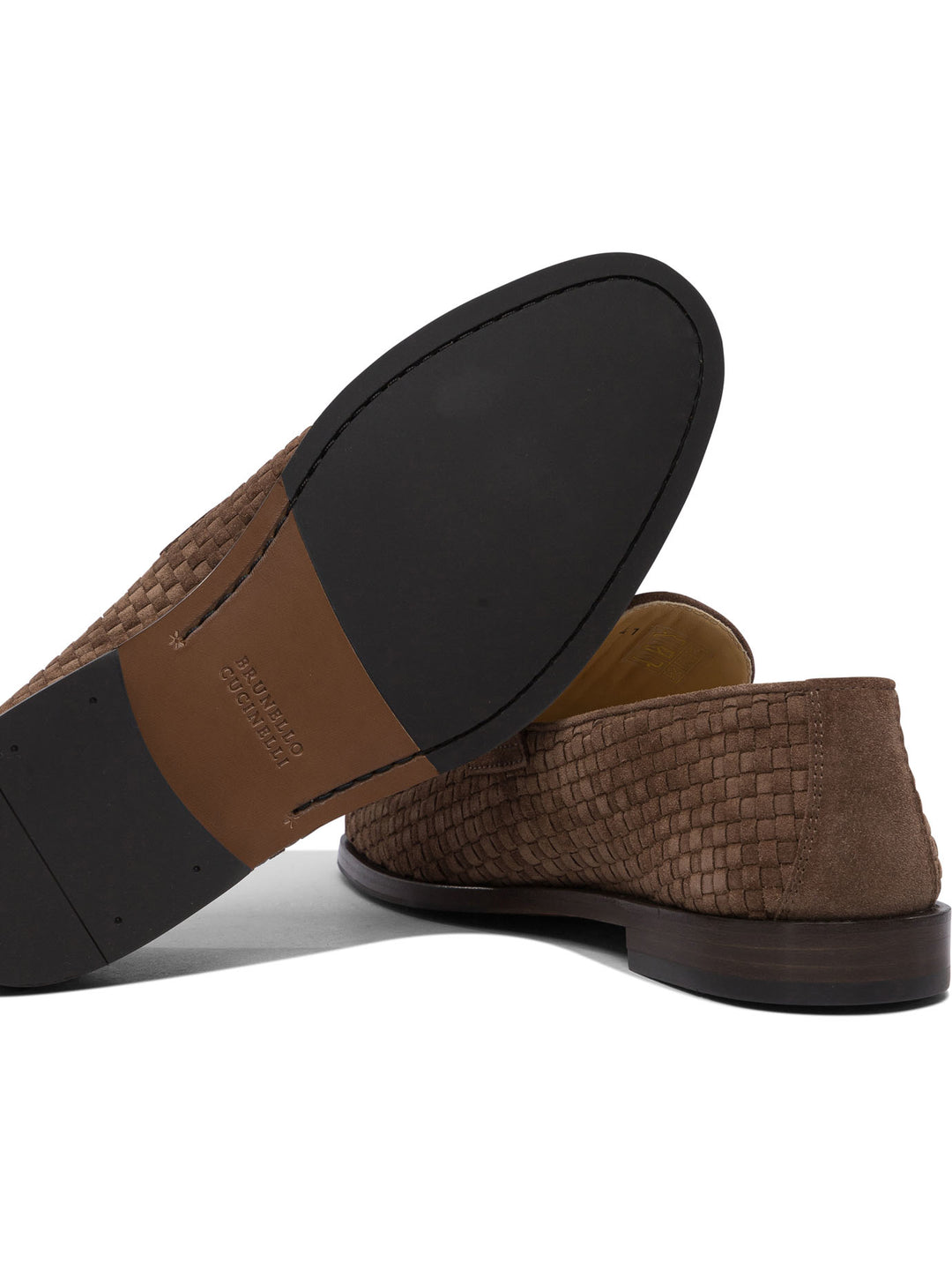 Brunello Cucinelli Penny Loafers & Slippers - Brown | bb331bc9b65b5b2ff0ee0ef3634434060cf46d39