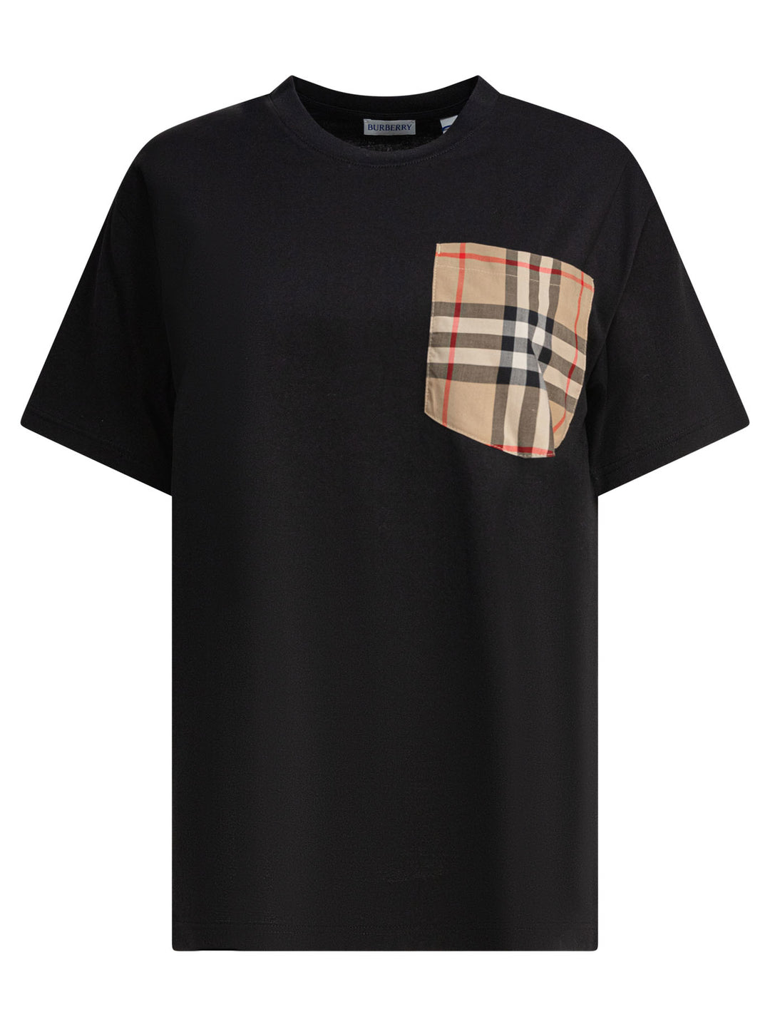 Burberry Cotton Crew Neck T-Shirt T-shirts - Black | d57d0c380ea2eec131cd08a6a060909d5b9733c9