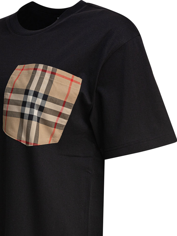 Burberry Cotton Crew Neck T-Shirt T-shirts - Black | 88c87c53a4eb7cfff01f993c515c731a14b9fcc5