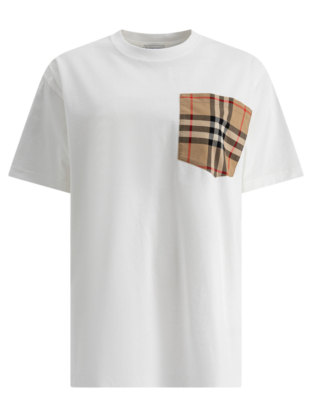 Burberry Cotton Crew Neck T-Shirt T-shirts - White | ea8ff4ab5622fe741147375bffd9713d549ffe88
