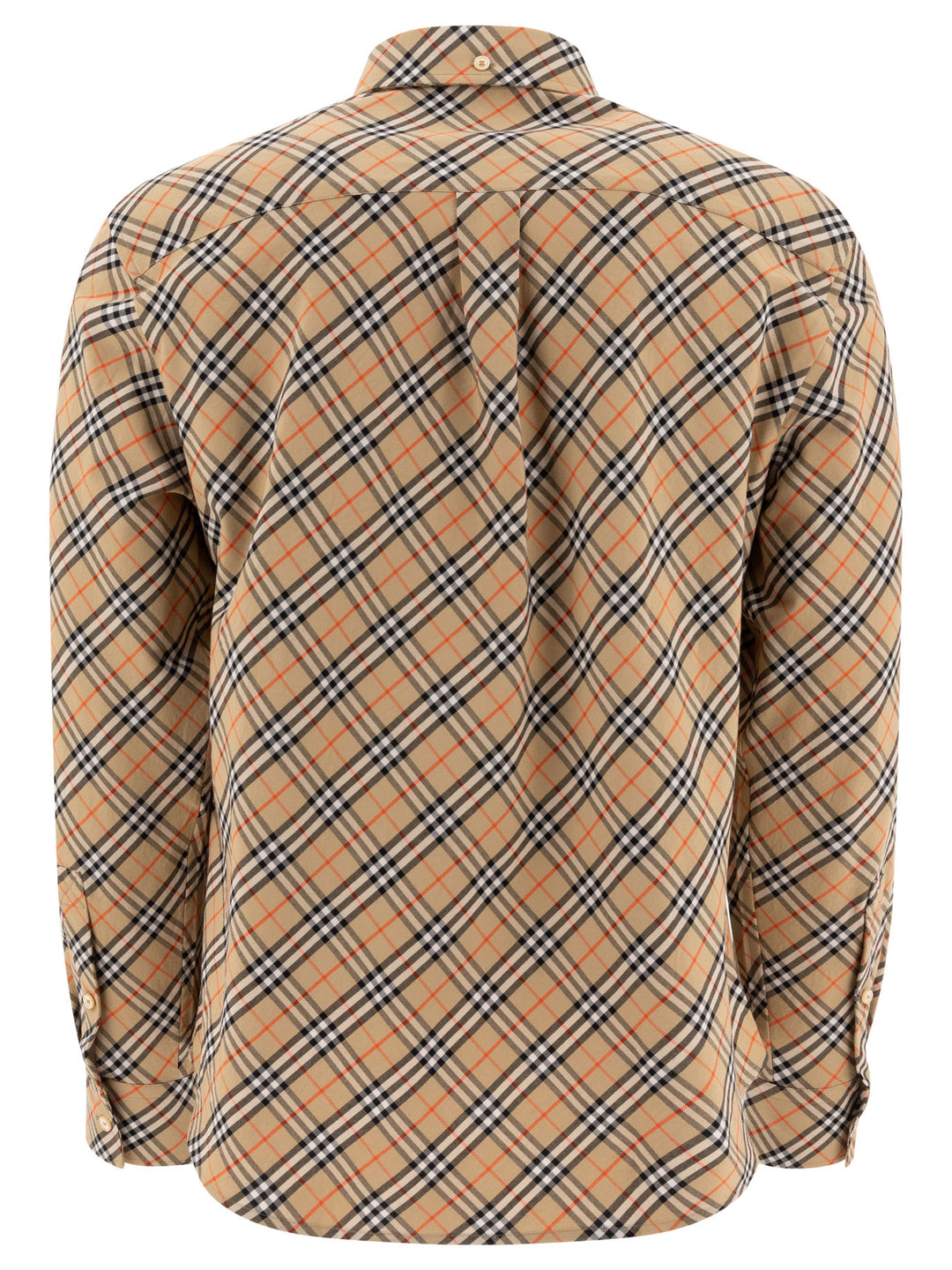 Burberry Cotton Check Shirt Shirts - Beige | 2a716a22f4088c94adc8dbb25cd67783042353a5